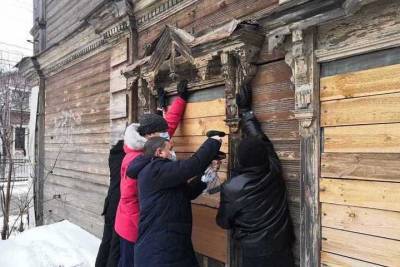 В Нижнем Новгороде вернули наличник на объект культурного наследия