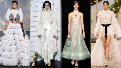 Свадебные платья: самые модные варианты из коллекций haute couture сезона весна-лето 2021