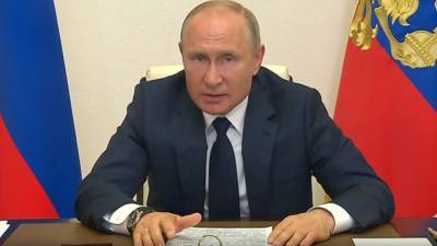 Владимир Путин рассказал о спаде пандемии в РФ