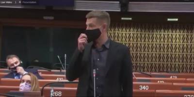 Депутат Рады оскорбил вице-спикера Госдумы на заседании ПАСЕ