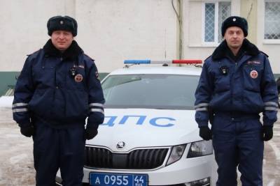 Костромские полицейские сыграли роль скорой помощи
