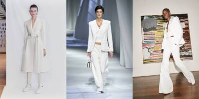 Max Mara - Total White: белый цвет в коллекциях весна-лето 2021 - skuke.net - Victoria - county Beckham