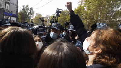 В Ереване прошла акция протеста с требованием отставки Пашиняна