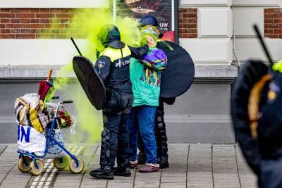 В Нидерландах полиция задержала более 50 участников незаконных акций