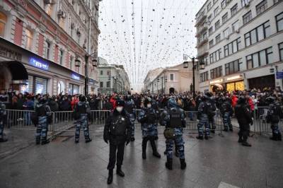 В Москве заведено два новых дела против участников митинга 23 января