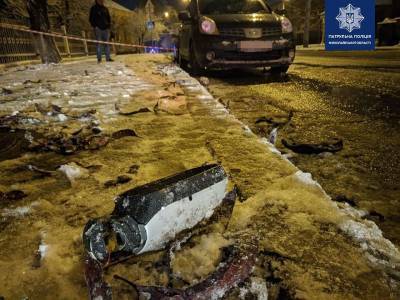 В Николаеве водитель сбил патрульную и пытался уехать с места ДТП