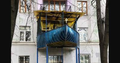 Киевлян будут штрафовать за незаконные "царь-балконы" и самовольные пристройки к домам