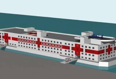 В Украине хотят построить плавучий госпиталь гранд-класса (ФОТО)