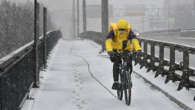 В Москве в пятницу ожидается до -1°С и снег