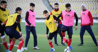 Сборная Таджикистана начала подготовку к товарищеским матчам против Иордании