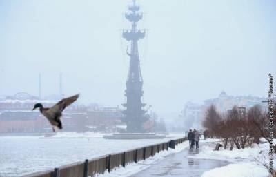 Январь в Москве перевыполнил норму осадков на 40%