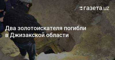 Два золотоискателя погибли в Джизакской области