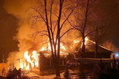 В Чехове у священника сгорел дом