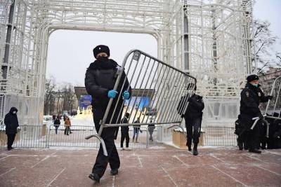 31 января в Москве планируются массовые перекрытия центра города