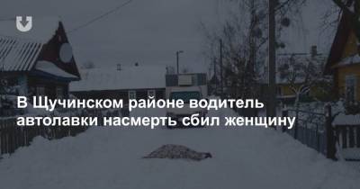 В Щучинском районе водитель автолавки насмерть сбил женщину
