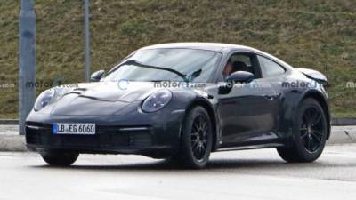 В Германии замечен очень необычный Porsche 911