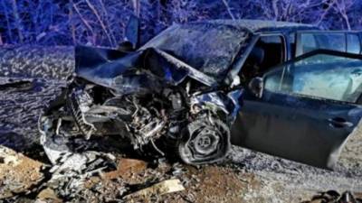 При столкновении двух иномарок в Котласском районе, женщина-водитель погибла