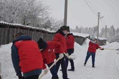 В Иванове к очистке города от снега подключились волонтеры