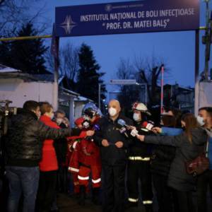 В Румынии произошел пожар в больнице с коронавирусными больными: есть погибшие. Фото