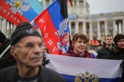 В Кремле высказались о возможности присоединения Донбасса к России