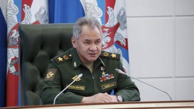 Шойгу назвал число поступивших в ВС России образцов вооружения в 2020 году