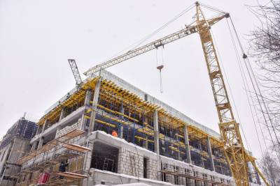 Новый корпус Перинатального центра Йошкар-Олы будет сдан в конце года