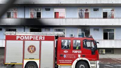 В Румынии снова горела больница для пациентов с COVID-19: погибли люди – фото