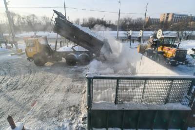 Москва онлайн покажет, как работает снегоплавильный пункт