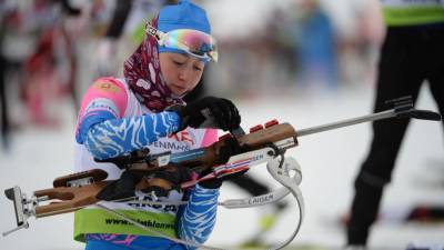 Биатлонистка Анастасия Шевченко завоевала бронзу в спринте на ЧЕ-2021