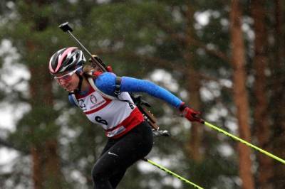 Биатлонистка Шевченко пришла третьей в спринте на чемпионате Европы