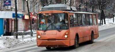Троллейбус №4 в Петрозаводске возвращается на старый маршрут