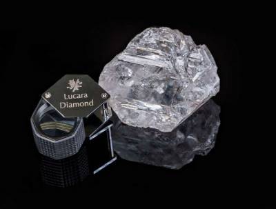 В Ботсване нашли самый крупный за 100 лет алмаз