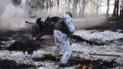 Донбасс сегодня: разрыв мины в стволе привел к потерям в ВСУ, морпехи торгуют позициями