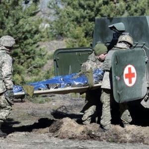 На украинских военных на Донбассе с помощью беспилотника скинули снаряд