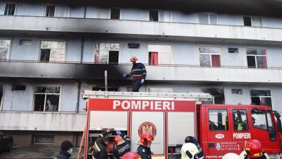 В Румынии расследуют обстоятельства пожара в ковидной больнице Бухареста
