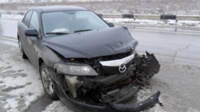 В Смоленской области автоледи сбила пешехода, и остановить ее смогла только опора ЛЭП