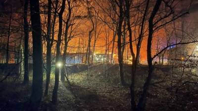 Северный Рейн-Вестфалия: пожар разрушил приют для беженцев