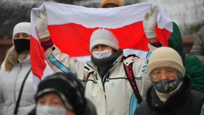 В Белоруссии заявили о планах признать бело-красно-белый флаг экстремистским