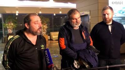Освобожденные из ливийского плена россияне дали интервью.