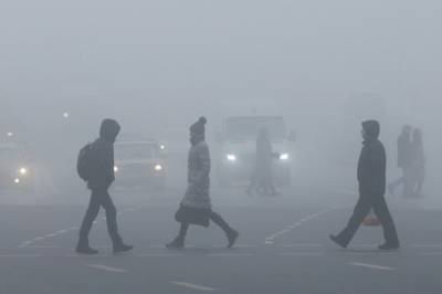 Водителей предупредили о тумане и мокром покрытии на дорогах