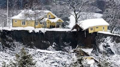Найдено тело пятого погибшего при сходе оползня в Норвегии