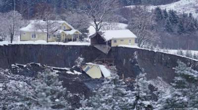Оползень в Норвегии: спасатели нашли еще одно тело