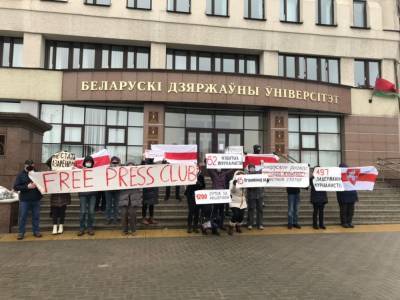 В ряде районов Минска прошли локальные марши и акции солидарности