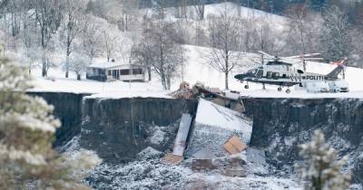 В Норвегии наибольший оползень за столетие: спасательная операция продолжается пятый день (ФОТО)