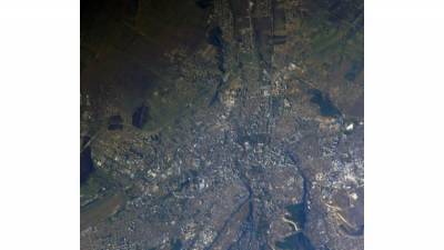 Российский космонавт показал крымскую столицу из иллюминатора МКС