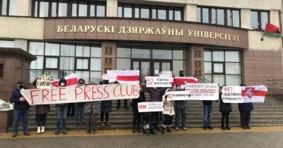 Новые акции в Минске, задержанных пока нет (ВИДЕО)