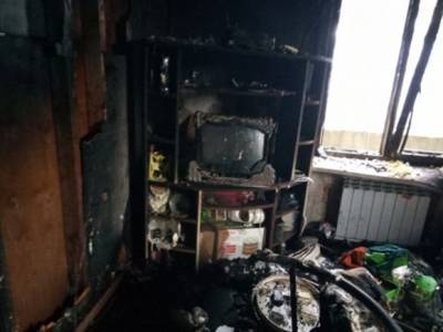 СК показал фото последствий страшного пожара в Тверской области, в котором погибла маленькая девочка