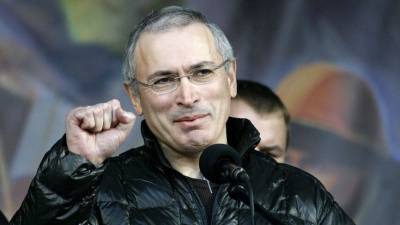 "Поливать кровью": сбежавший из РФ Ходорковский требует беспорядков на митингах
