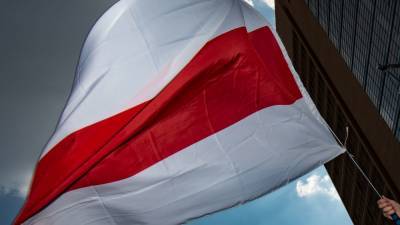 Активисты в Белоруссии пытаются добиться запрета бело-красно-белого флага
