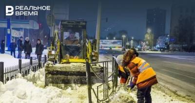 Обновлен список улиц в Казани, откуда сегодня будут вывозить снег